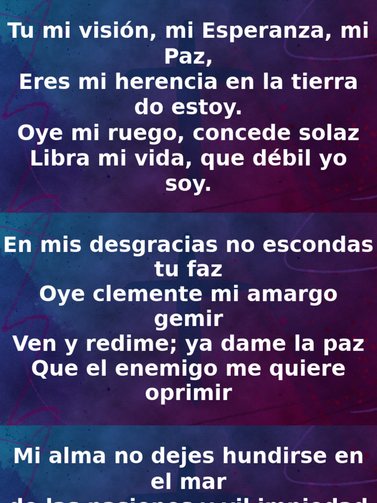 236 Tu Mi Visión, Mi Esperanza | PDF