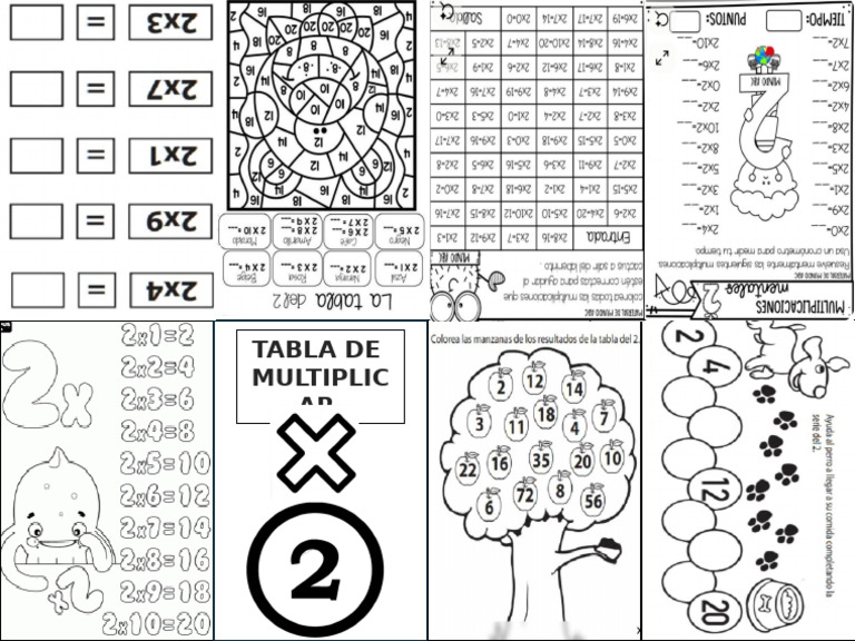 Tabla 2 Cuaderno | PDF