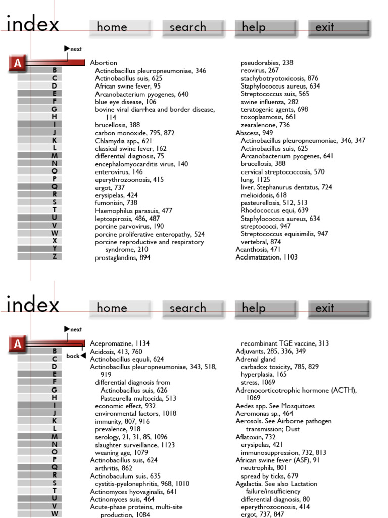 Index | PDF | Diarrhea | Influenza
