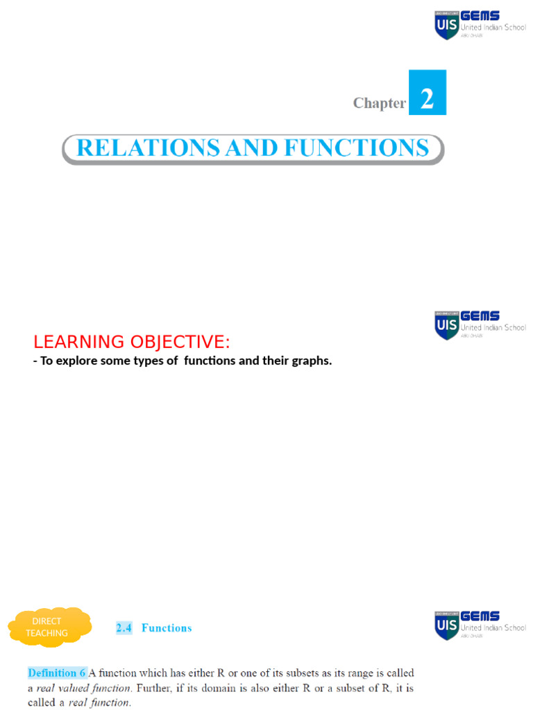 Relations and Functions-4 | PDF