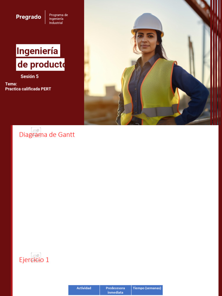 Diagramas de Gantt y PERT en Proyectos | PDF | Gestión de proyectos