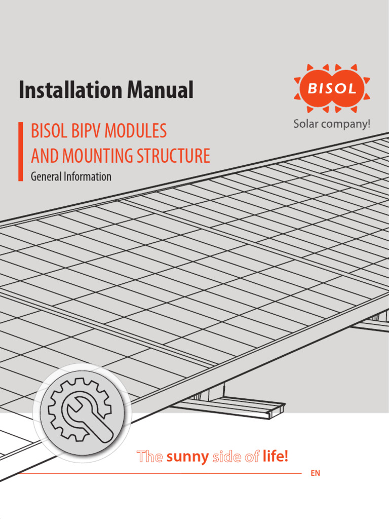 BISOL Installation Manual BIPV Modules en | PDF