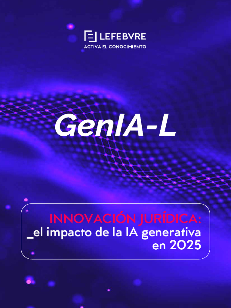 IA Generativa en el Derecho: Impacto 2025 | PDF | Inteligencia ...