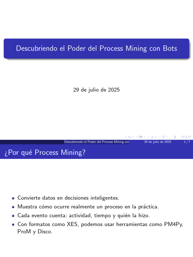 Potencial del Process Mining con Bots | PDF | Internet Bot | Informática