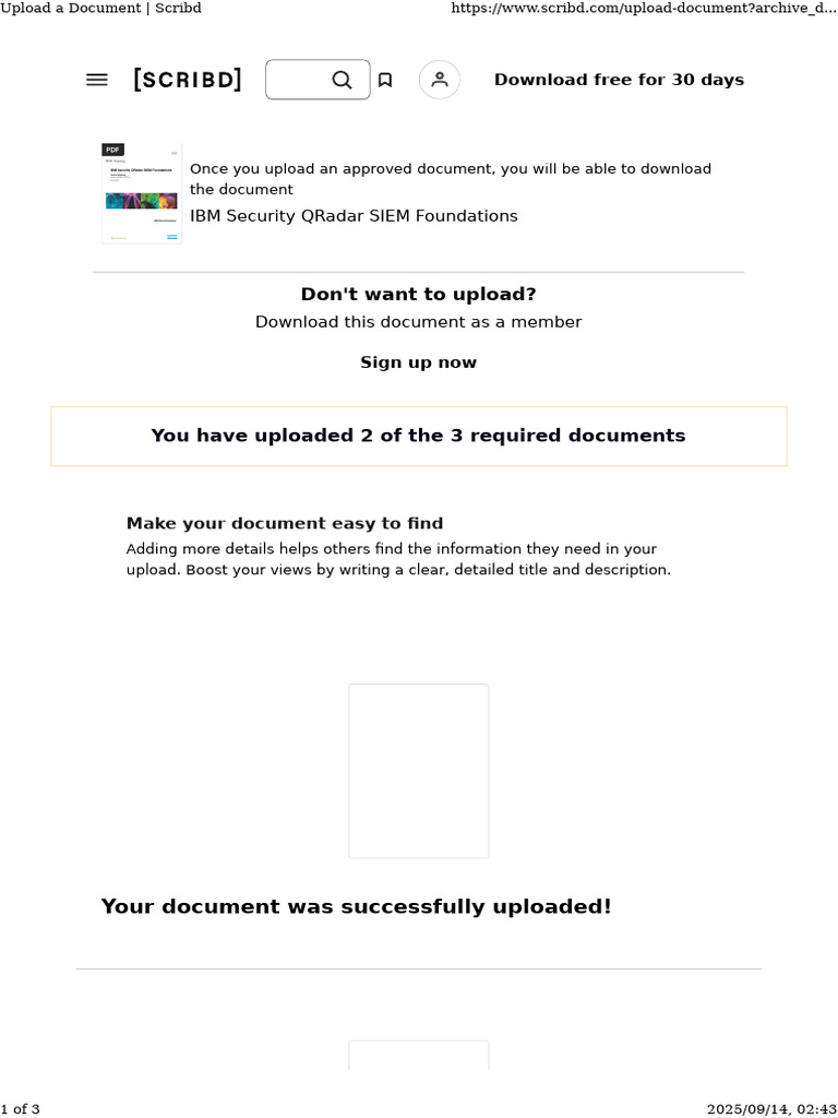 IBM Security QRadar SIEM Guide | PDF | Scribd | Intellectual Property Law