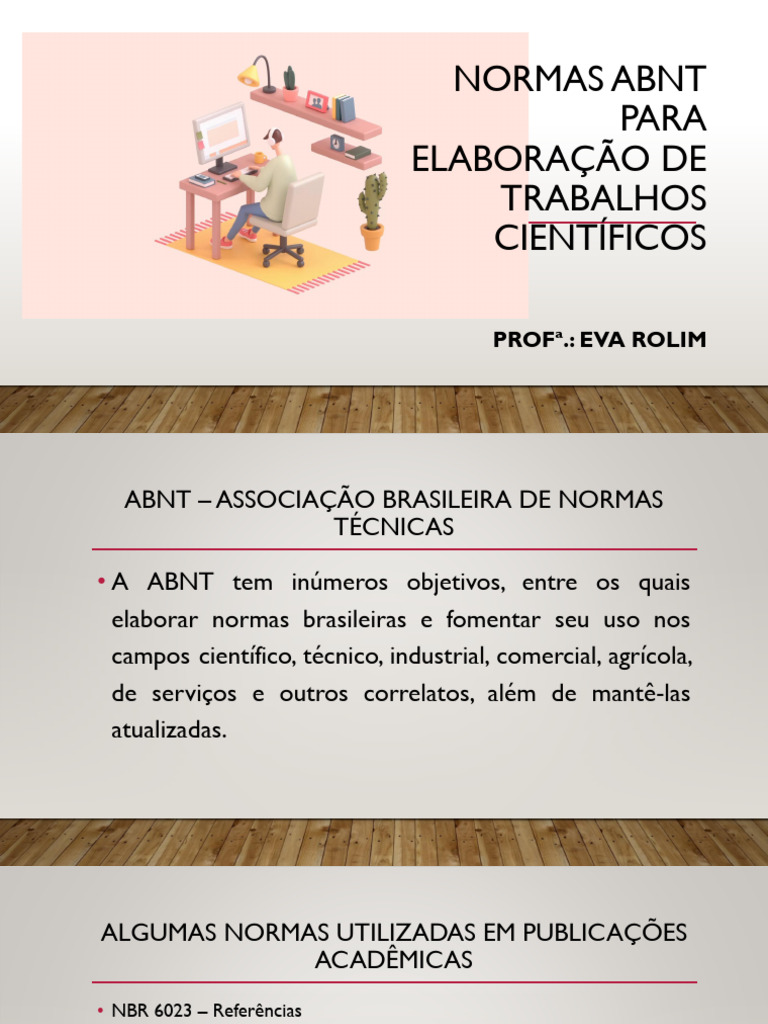 Normas ABNT para Trabalhos Acadêmicos | PDF | Publicações acadêmicas ...