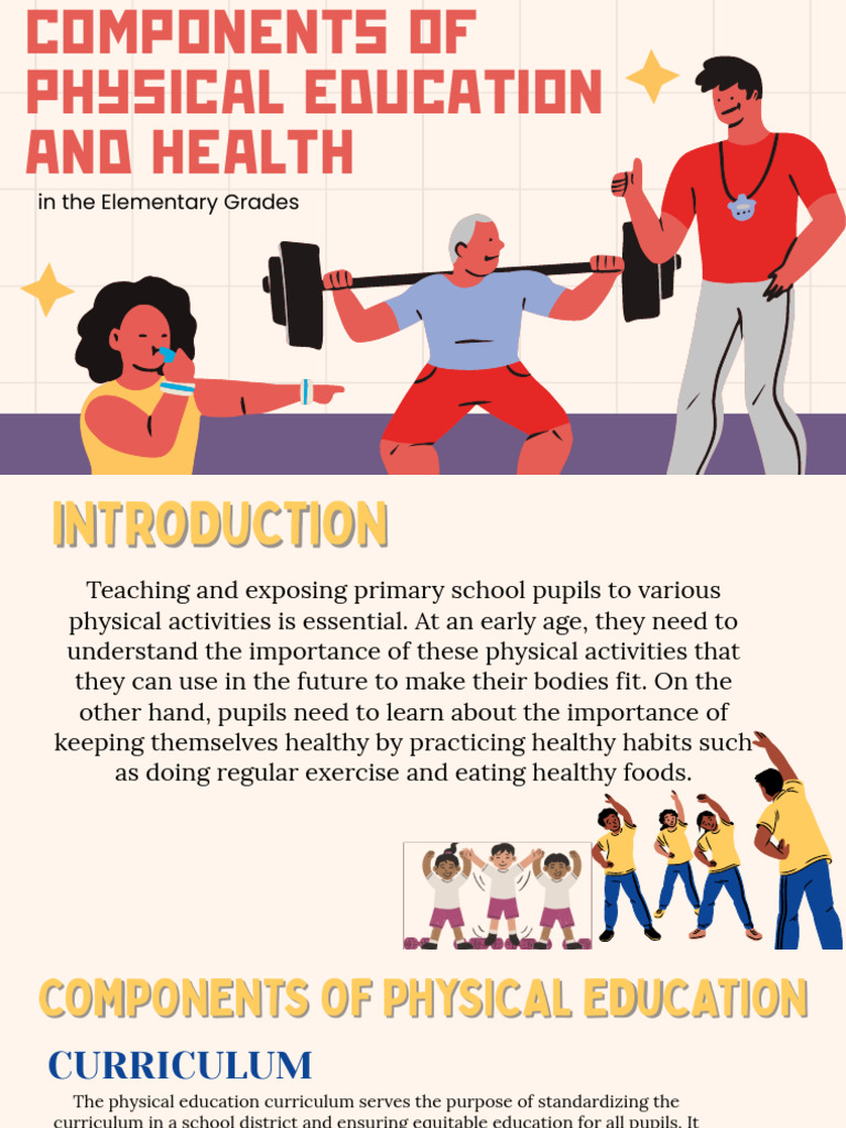 Physical Education and Health in Elementary | PDF | Physical Education ...