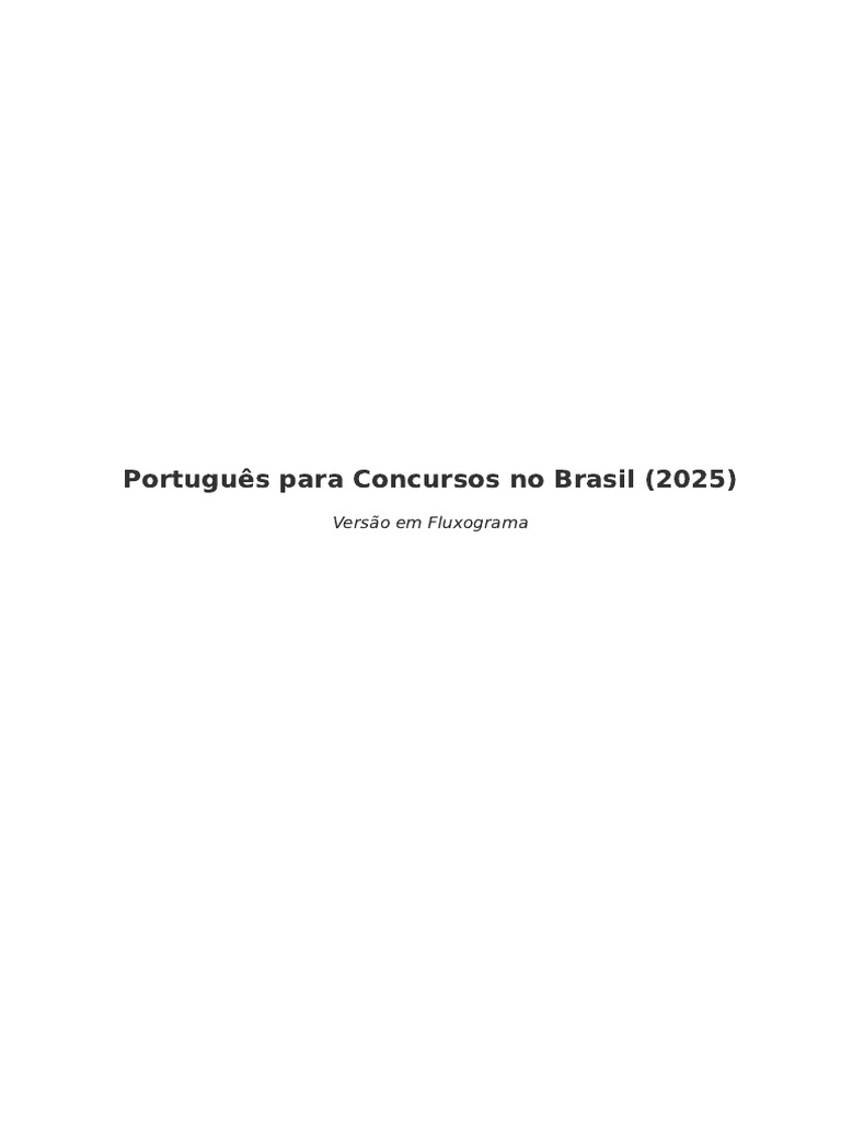 Guia Completo de Português para Concursos | PDF