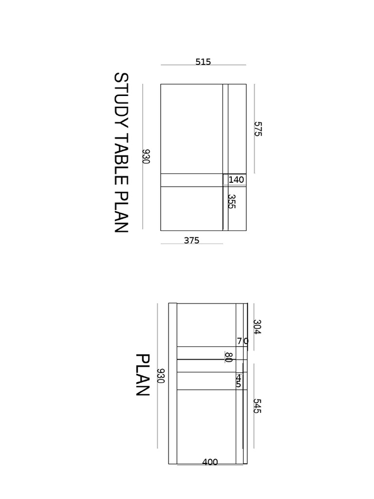 Study Table | PDF
