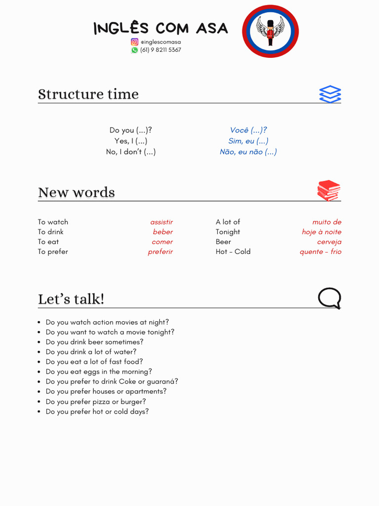 English Conversation Practice Guide | PDF