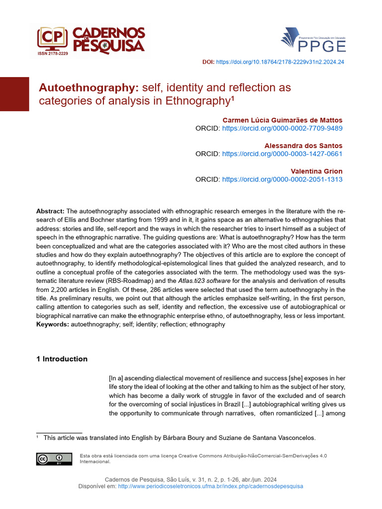 Understanding Autoethnography in Research | PDF | Ethnography | Liberal ...