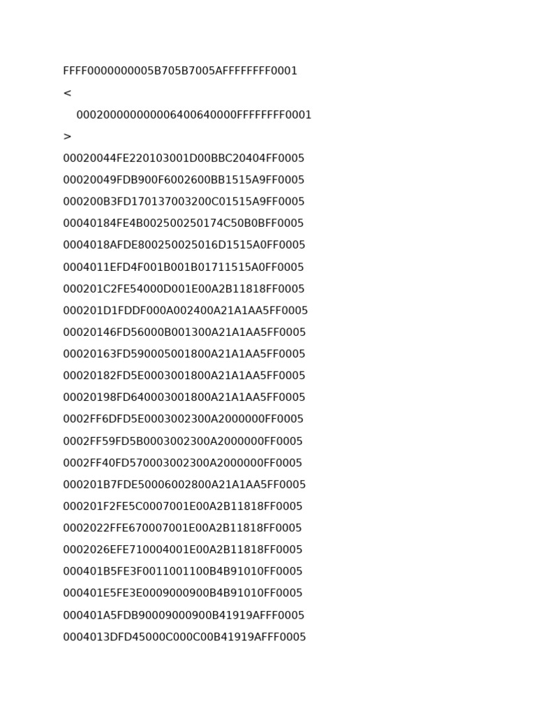 Hexadecimal Data Structure Analysis | PDF | Sports Car Racing | Auto Racing