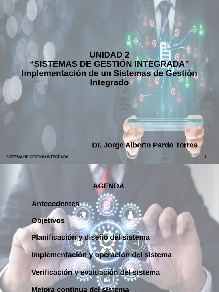 Implementación de un Sistema de Gestión Integrado | PDF | Planificación ...