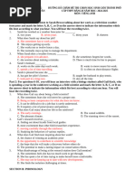 Az Bio Sentence Test Score Sheet: Name: Date: List 1 | PDF | Nature