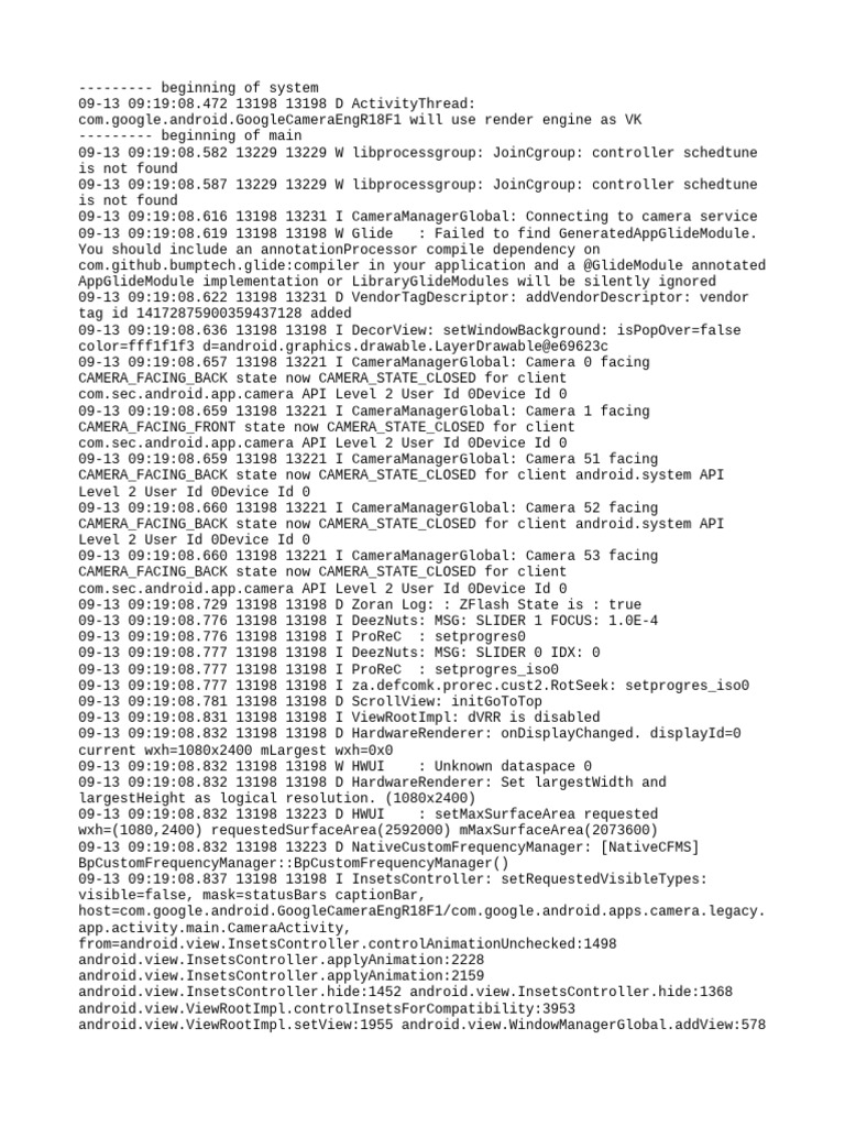 Log Cat 1757729948539 | PDF | Embedded Linux Distributions | Software ...