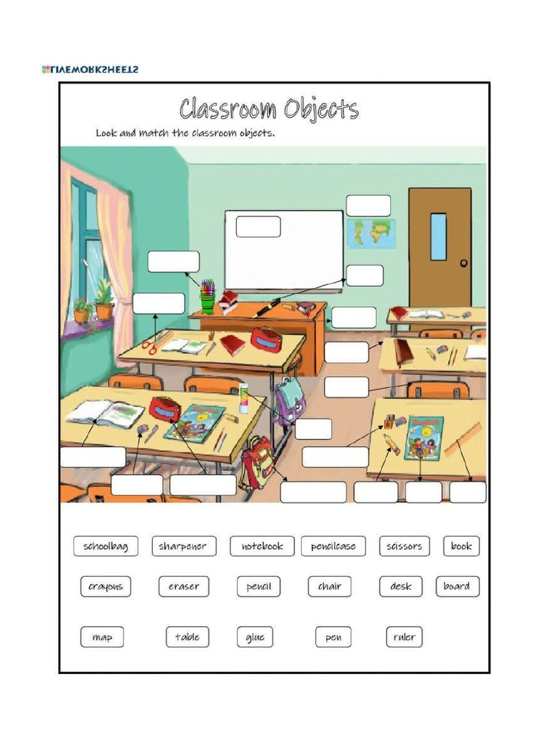 Classroom Object 6to 7 Mo | PDF