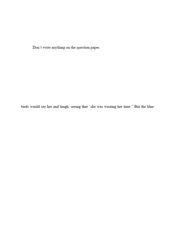 Class IV English Term 1 Sample Paper | PDF | Linguistics | Linguistic ...