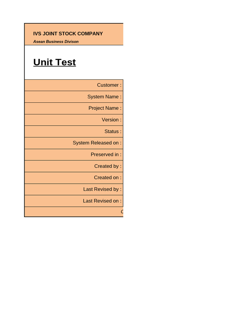 Factory Management System Unit Test | PDF | Microsoft Excel | Databases