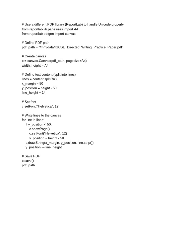 Create PDFs with ReportLab in Python | PDF