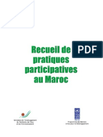 Recueil de Pratiques Participatives Au Maroc