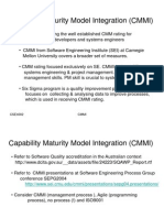 Capability Maturity Model Integration (CMMI)