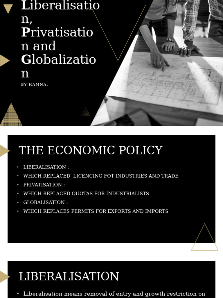 Liberalisation, Privatisation and Globalization CLASS 12 | PDF | Taxes ...