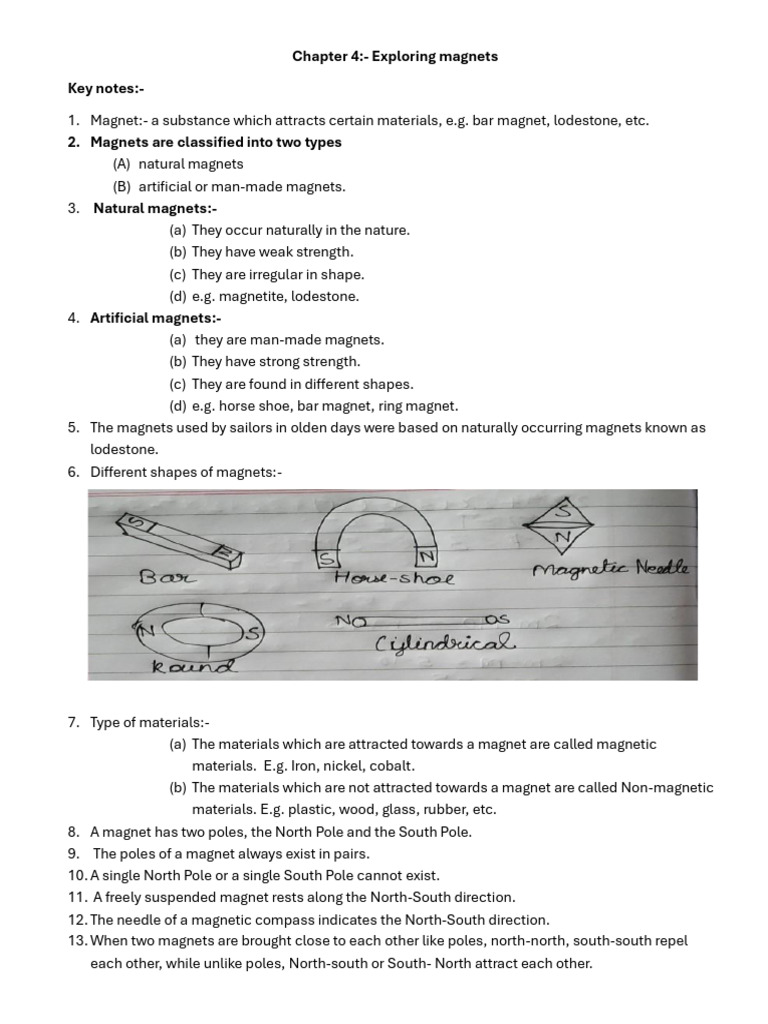 Magnet Identification and Properties Guide | PDF | Magnet | Magnetism