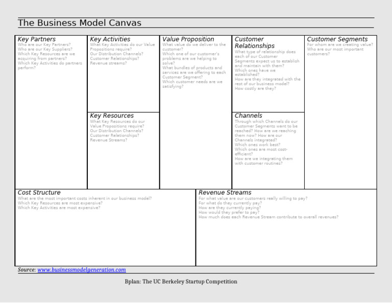 Business Model Canvas Explained | PDF | Business Process | Marketing
