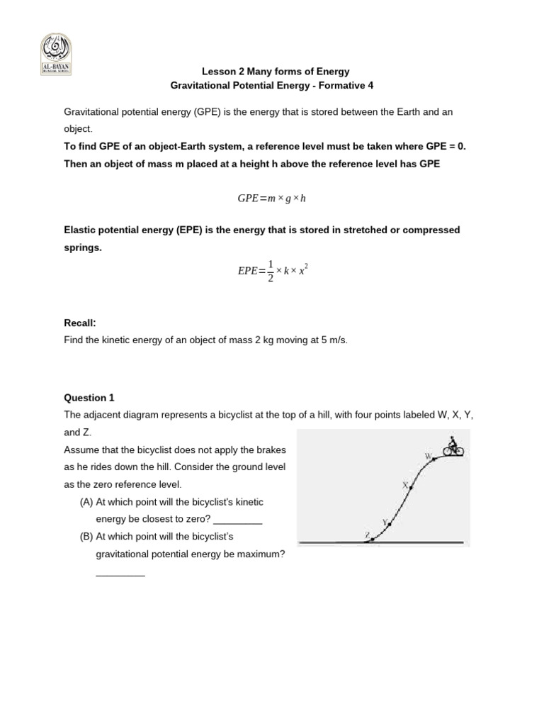 Formative 4 GPE and EPE | PDF