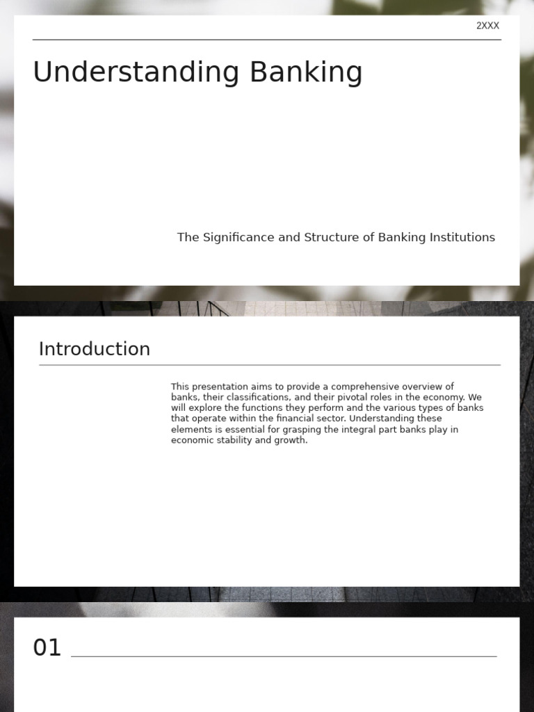 Overview of Banking Institutions | PDF | Banks | Investing