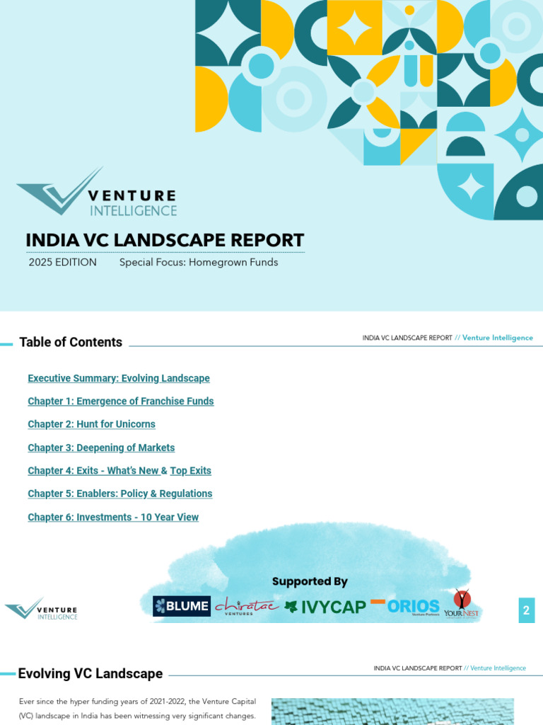 India VC Landscape: Homegrown Funds 2025 | PDF | Venture Capital ...