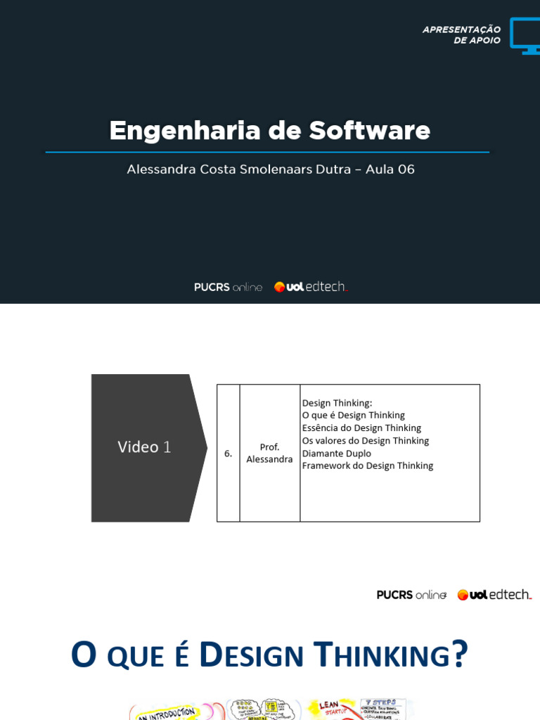 Introdução ao Design Thinking e Framework | PDF | Design Thinking ...