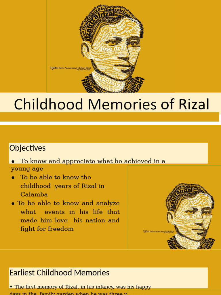 Jose Rizal's Childhood Influences | PDF