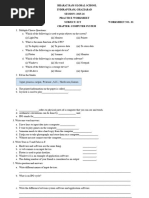 ICT Computer Revision Worksheet 2025 | PDF | Input/Output | Computer ...