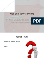 Kids and Sports Drinks