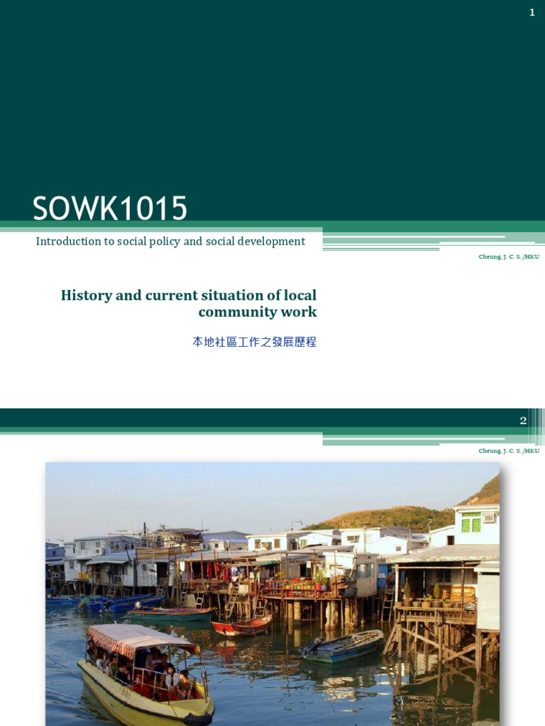 Community Development in Hong Kong | PDF | Non Governmental Organization