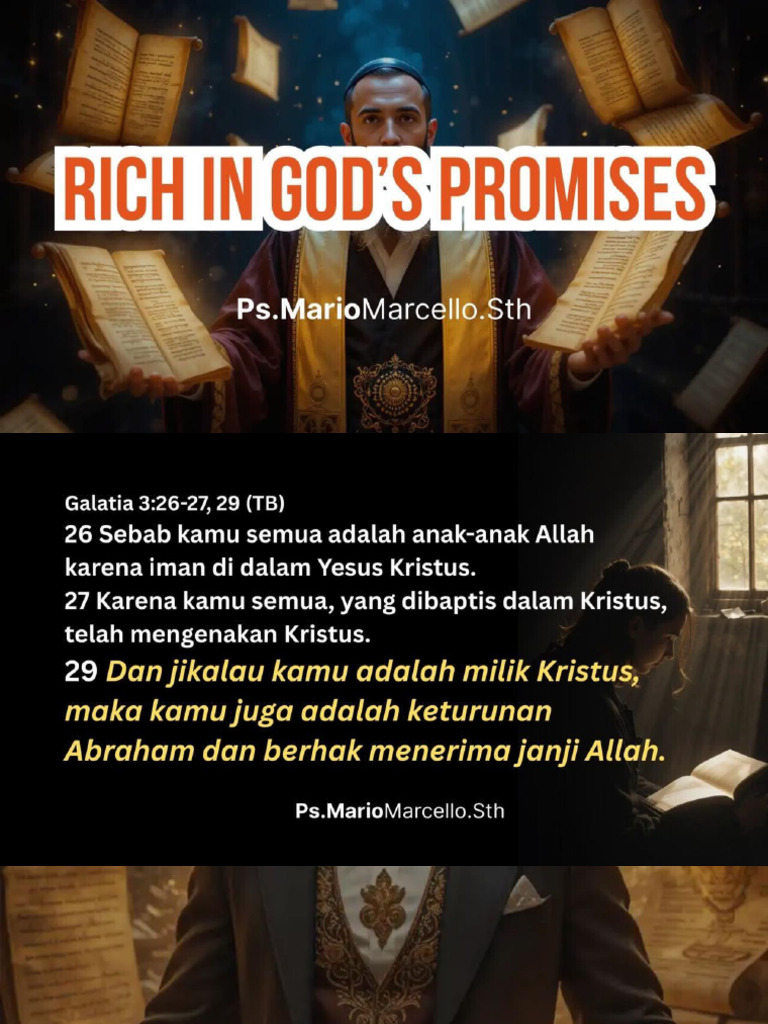Rich in God's Promises | PDF