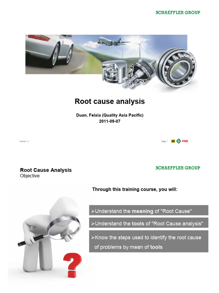 Root Cause Analysis Training Guide | PDF | Causality | Brainstorming