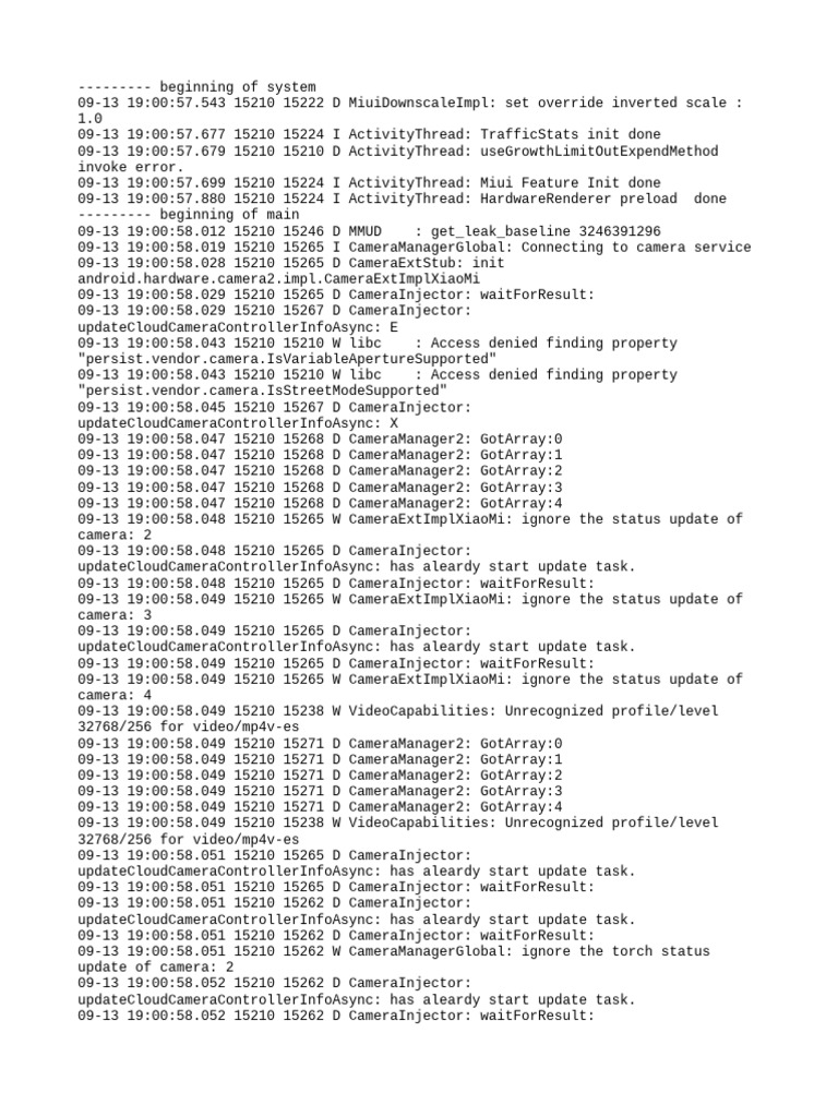 Log Cat 1757764857931 | PDF | Computing | Computer Programming