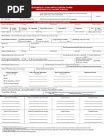 BSP Personal Loan Application Form 2025 | PDF | Expense | Loans