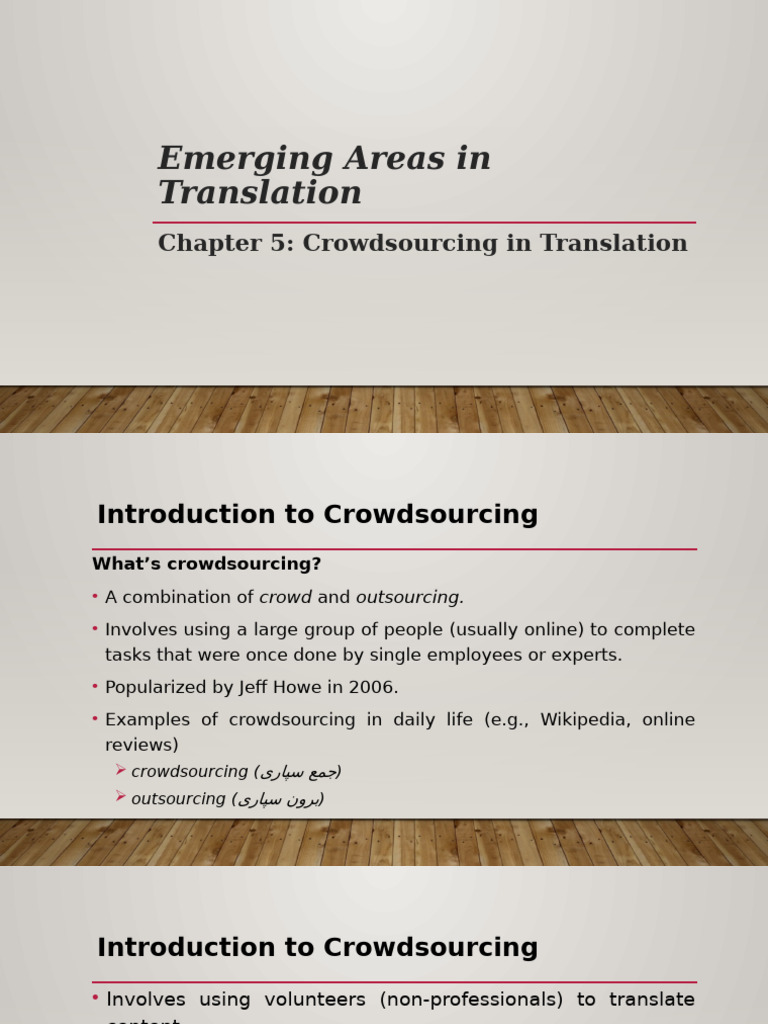 Crowdsourcing in Translation Explained | PDF | Crowdsourcing | Translations