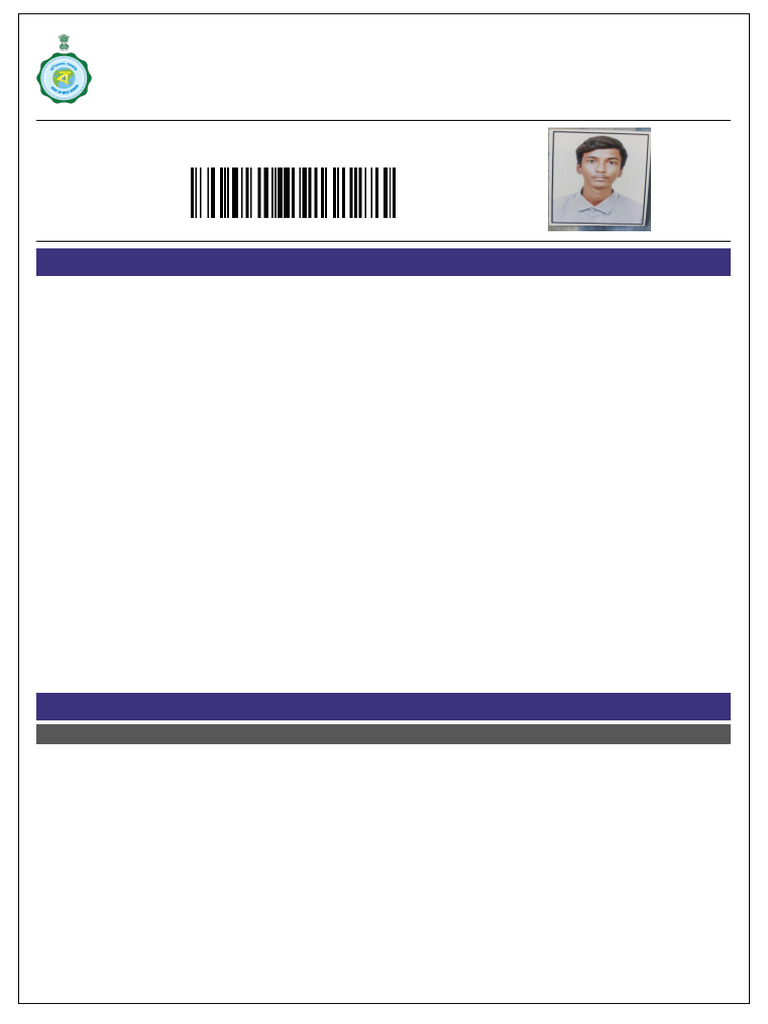 UG Admission Application Form 2025-26 | PDF