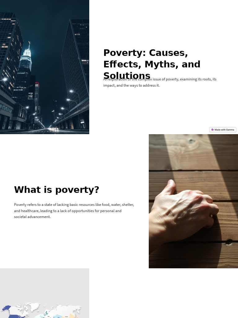Understanding Poverty: Causes and Solutions | PDF | Poverty | Poverty ...