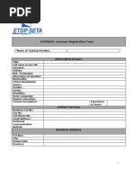 HWSETA Assessor/Moderator Registration Guide | PDF | Occupational ...