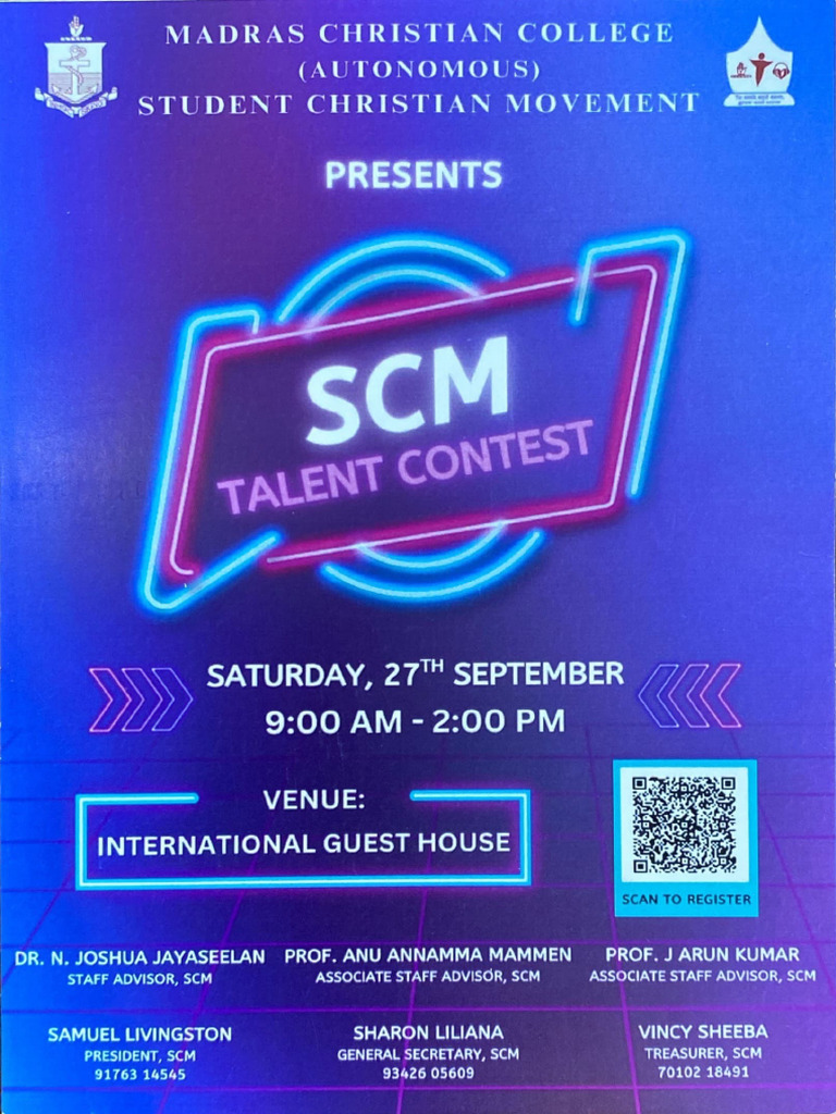 SCM Talent Contest | PDF