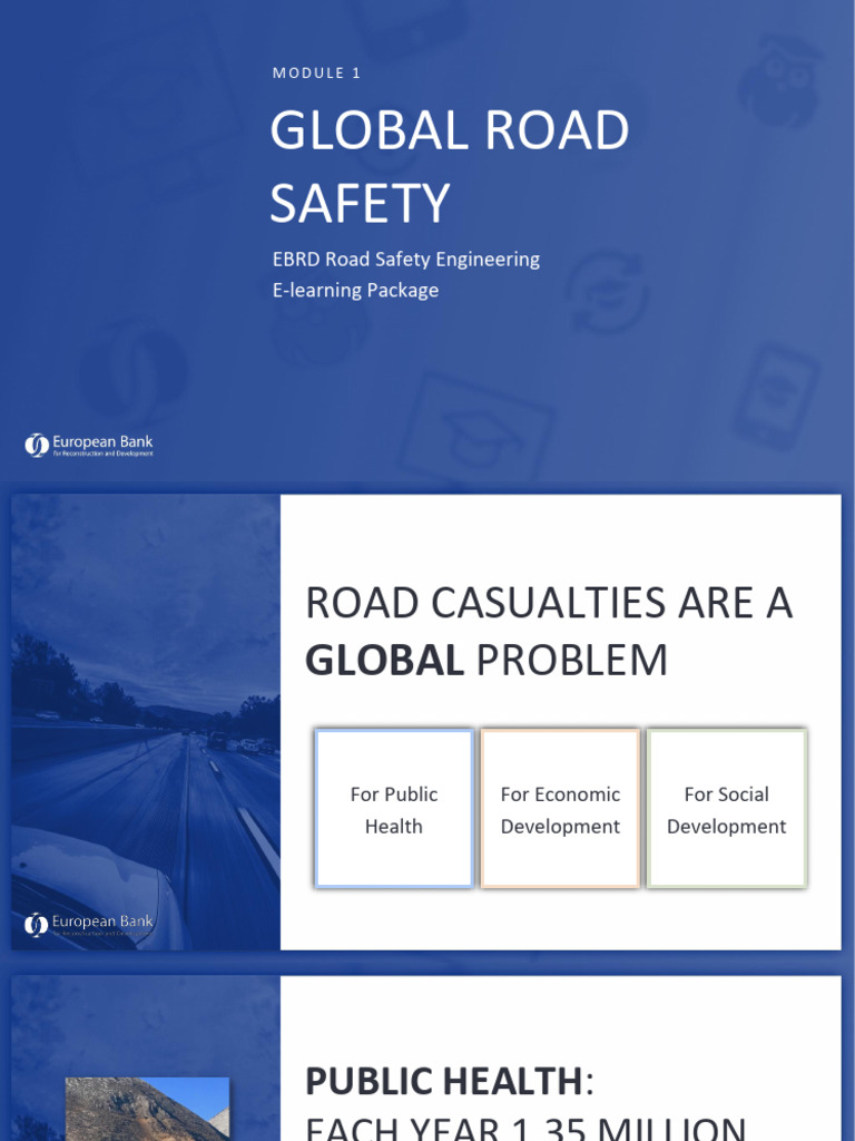 Global Road Safety Overview and Challenges | PDF | Road Traffic Safety ...