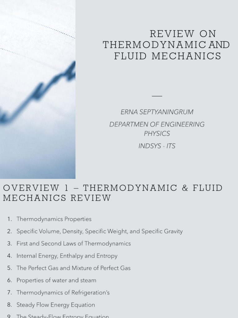 Thermodynamics and Fluid Mechanics Overview | PDF | Refrigerator | Heat