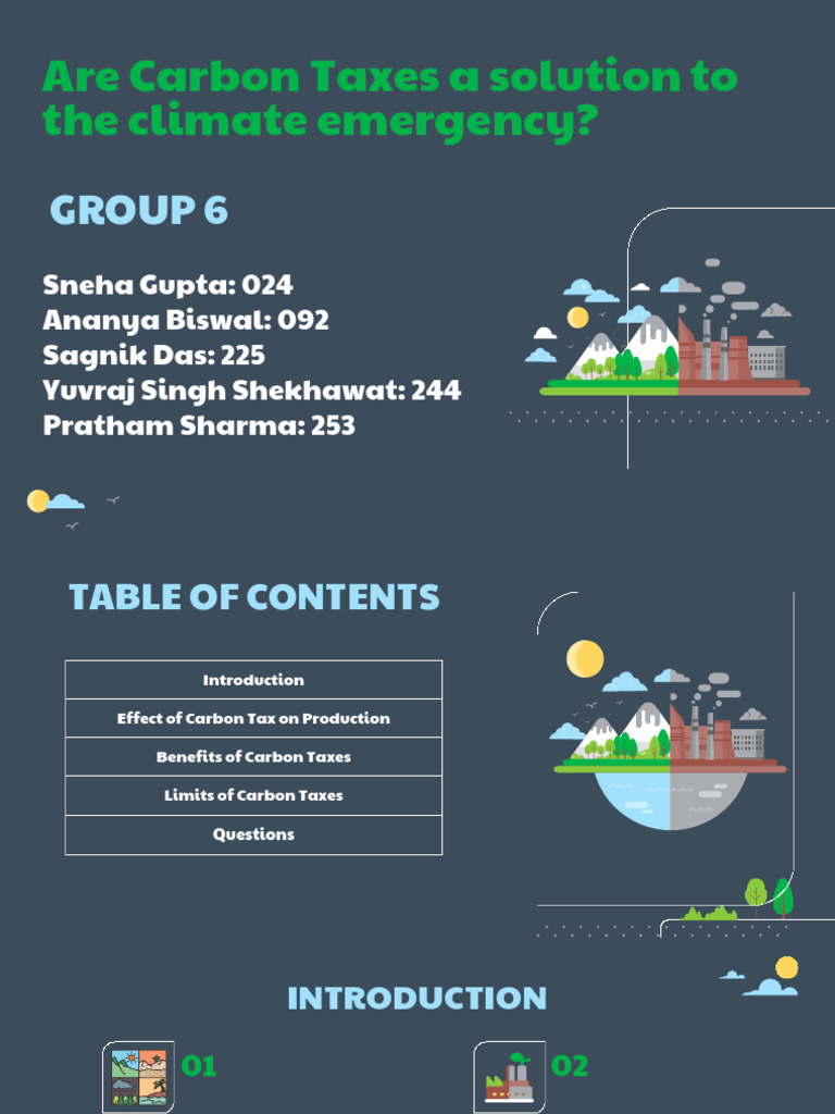 Carbon Taxes | PDF | Carbon Tax | Emissions Trading