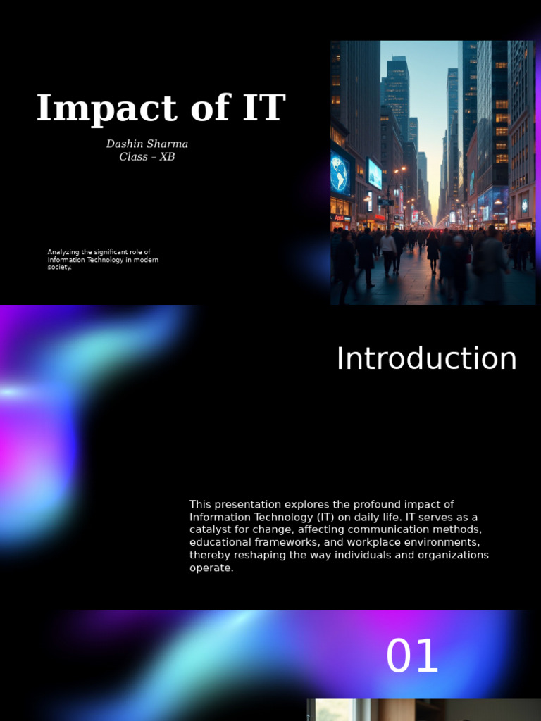 Impact of Information Technology Today | PDF | Information Technology ...
