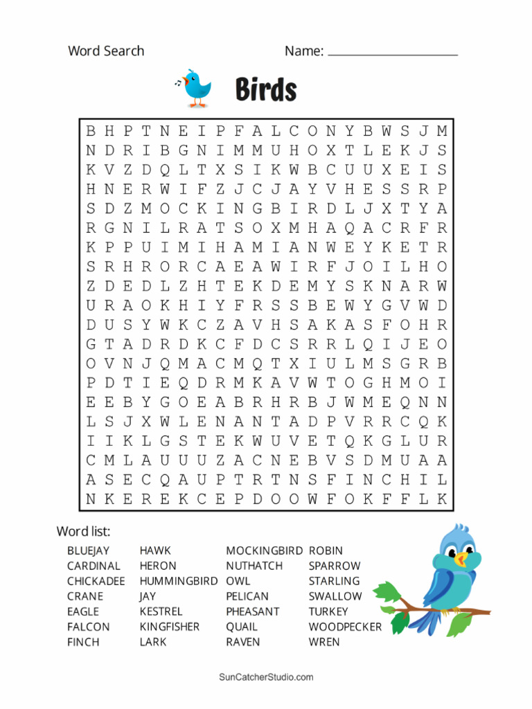Printable Adult Word Search Puzzle 6 | PDF